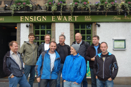 oppstilling i edinburgh